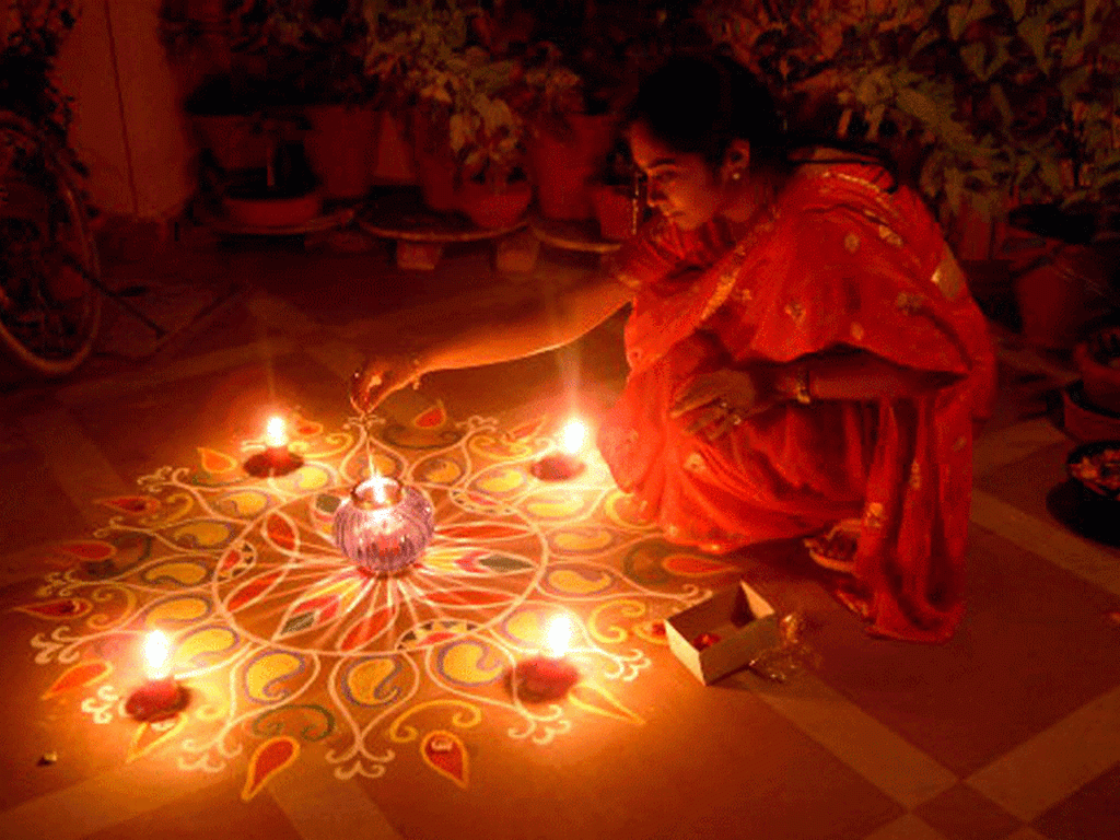 Diwali celebration in maharashtra