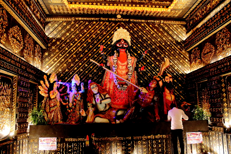 Diwali celebration in west bengal