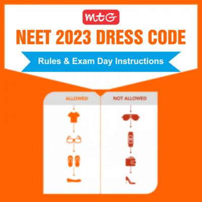 NEET Dress Code 2023 For Males and Females by NTA