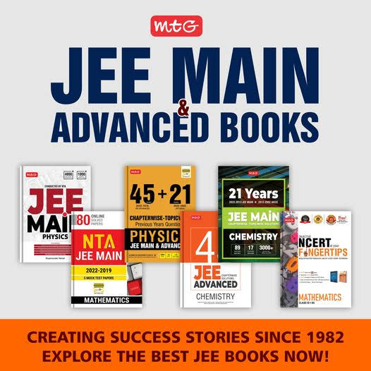 JEE main and advanced books