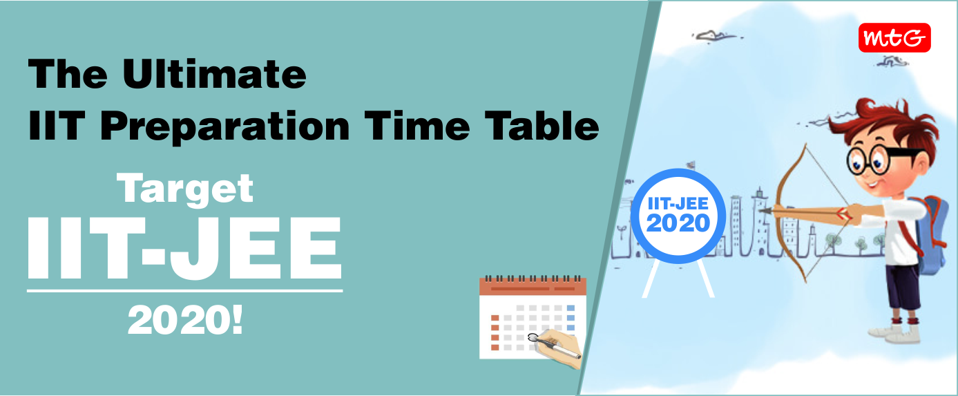 The Ultimate IIT Preparation Time Table iit jee1 MTG Blog