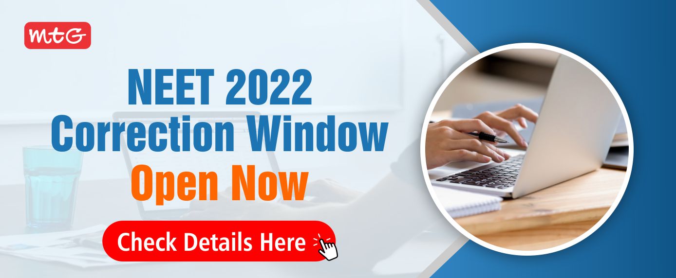 NEET correction window open now