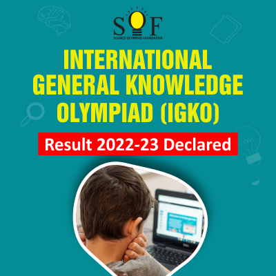 SOF International General Knowledge Olympiad (IGKO) Result 2022-23 Declared