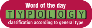 word the day - typology