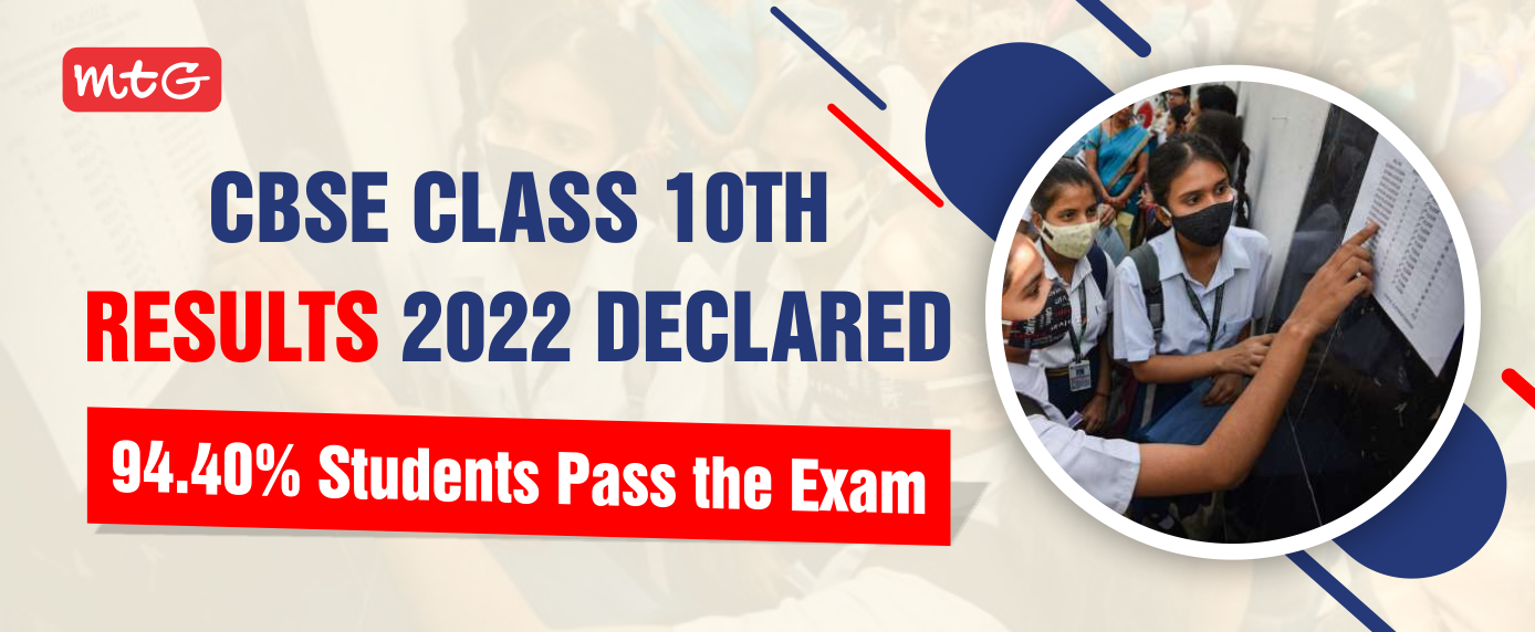 CBSE Class 10th Results 2022 Declared 