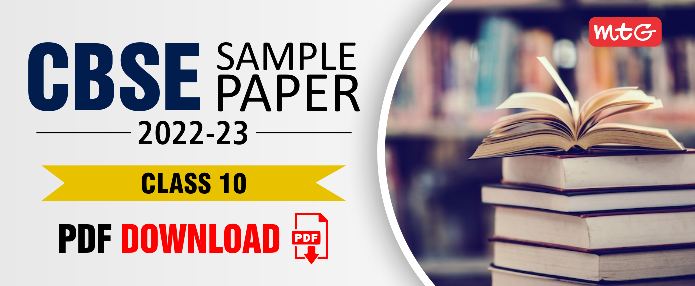 CBSE Sample Paper Class 10 (202223) Free PDF Download (Official)