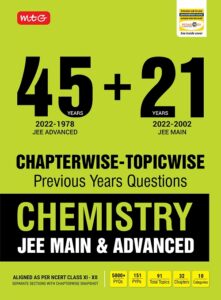 45+21 Years Chapterwise Topicwise Solutions Chem for JEE