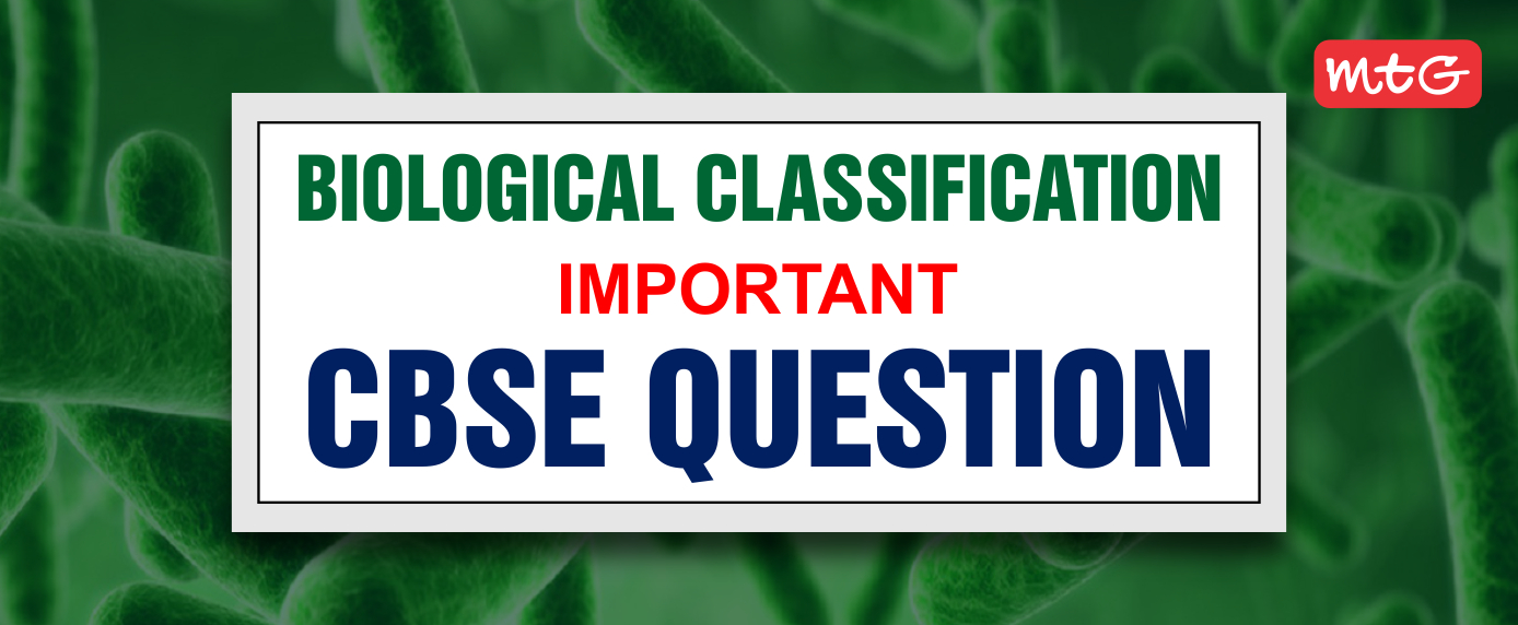 Biological Classification CBSE Questions