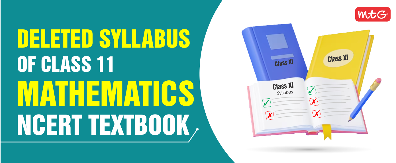 Deleted Syllabus of Class 11 Maths