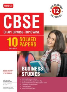 CBSE champion class 12 business studies book