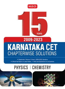 15 years KCET Physics and chemistry book